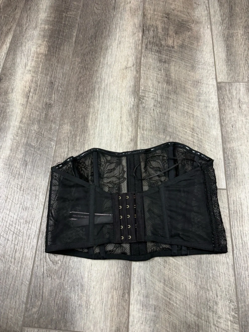 VS‎ Black Lace Bustier Bra Top